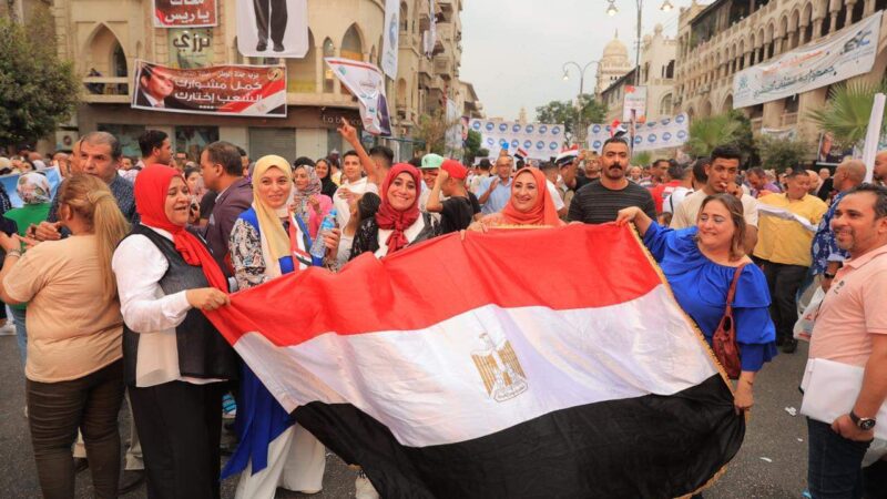 مستقبل وطن مصر الجديدة يشارك جموع الشعب الفرحة بإعلان الرئيس ترشحه للانتخابات