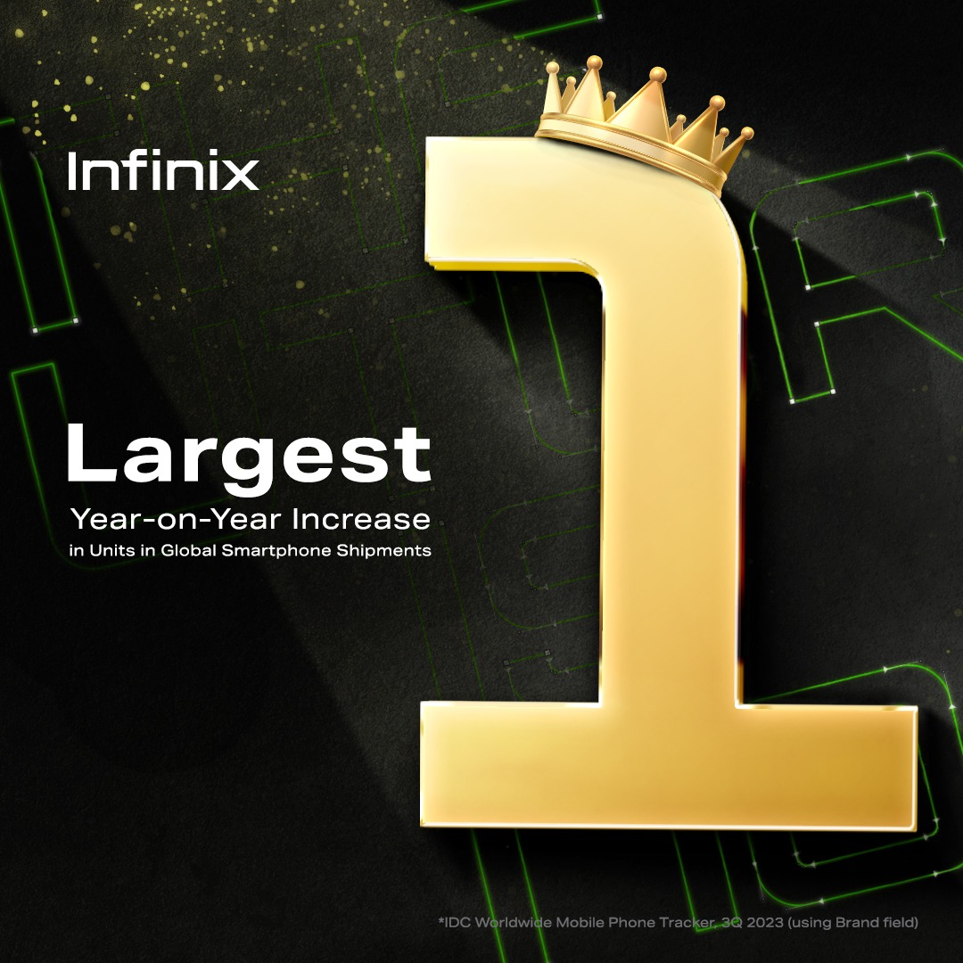 ” IDC”: “Infinix” الأعلى نموًا في عدد شحنات الهواتف الذكية حول العالم خلال الربع الثالث من