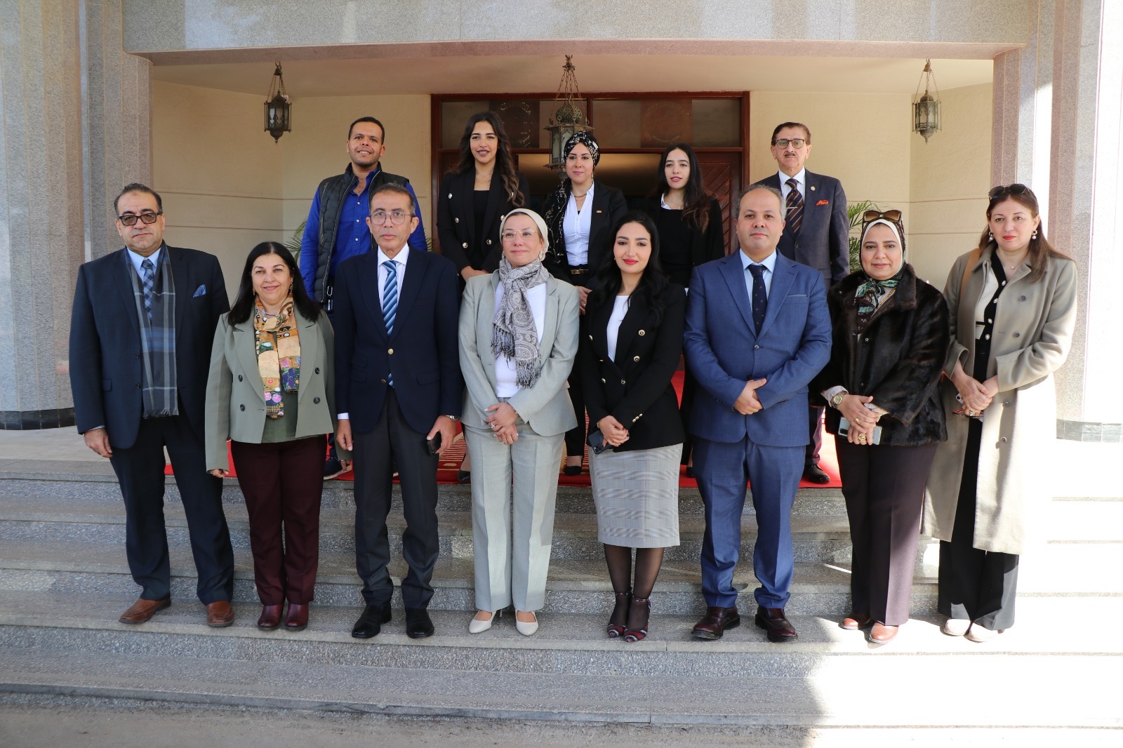 بالصور.. جامعة مصر للعلوم والتكنولوجيا تحتفل باليوم العالمى للمرأة والفتاة فى مجال العلوم 