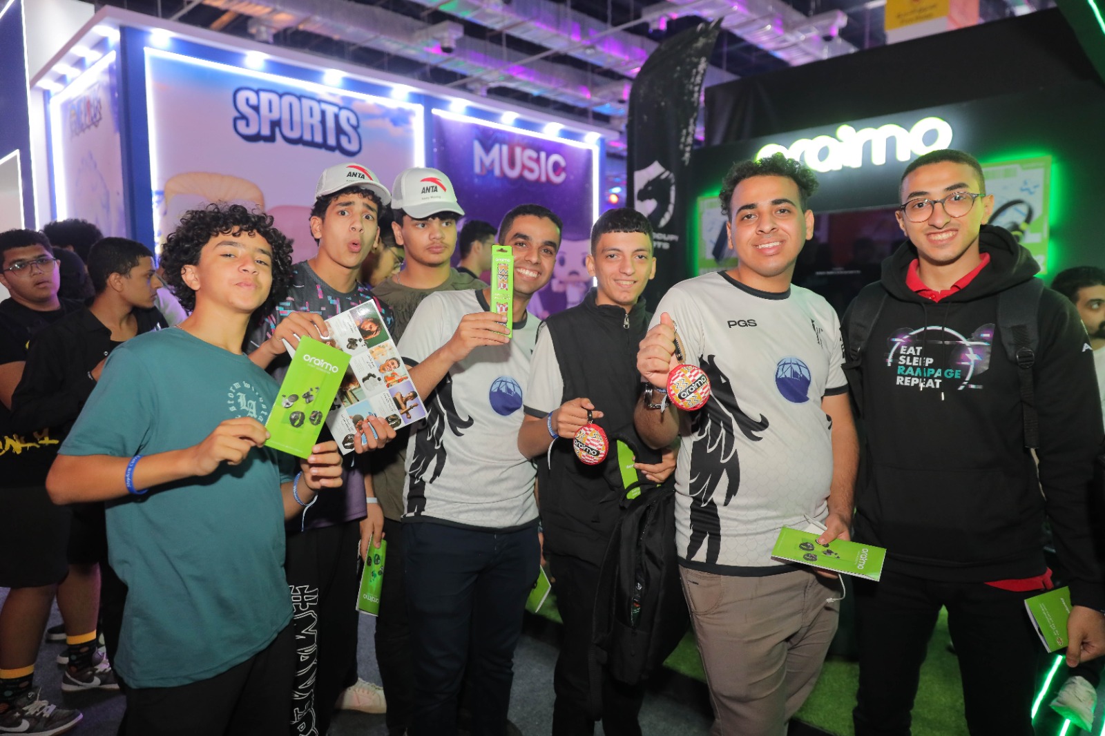 oraimo تتألق في حدث Insomnia Egypt Gaming Festival وتقدم تجربة لعب مذهلة