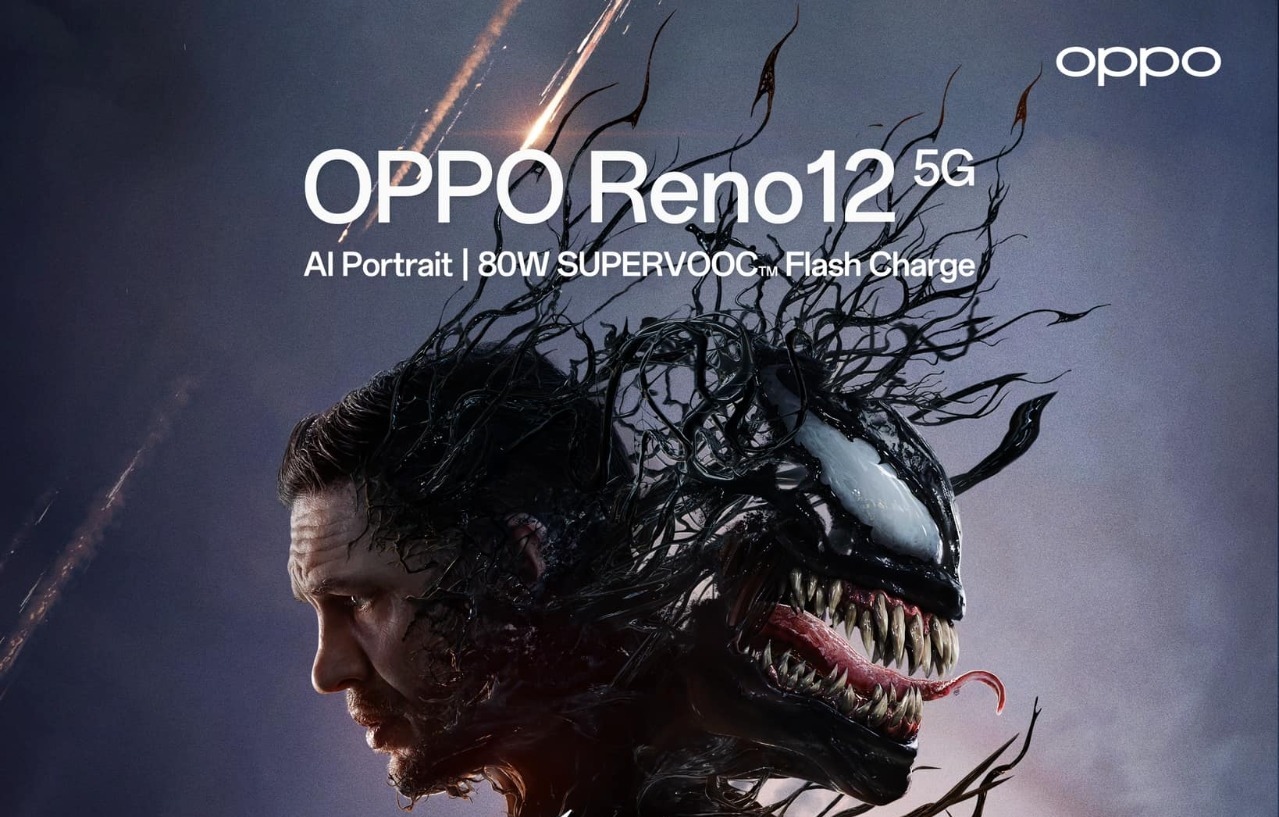 OPPO تكشف عن قدرات الهاتف المُميز Reno12 5G من خلال فيلم “فينوم: الرقصة الأخيرة”