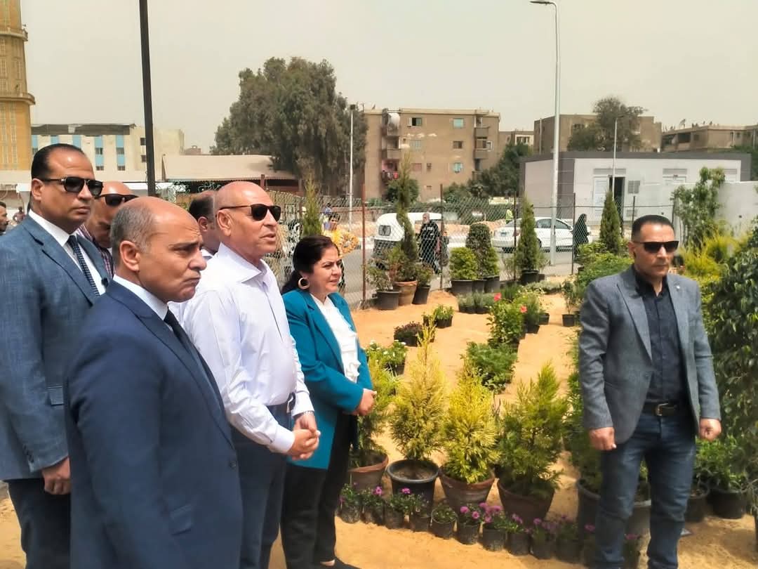محافظ القاهرة يتفقد الأعمال الجارية لرفع كفاءة المنطقة المحيطة بموقف السلام النموذجى الجديد