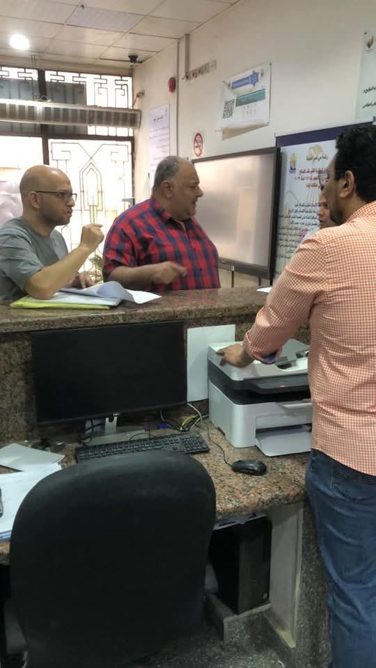 رئيس حى مصر الجديدة يتابع سير الأعمال ومتابعة تطبيق قانون التصالح