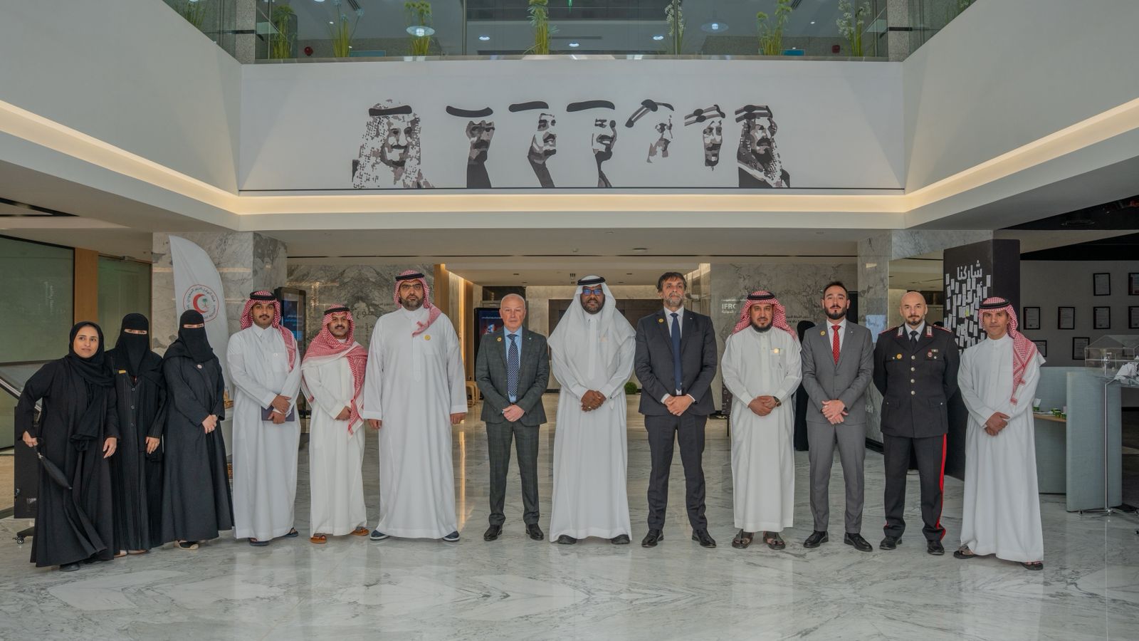 اللجنة الدائمة للقانون الدولي الإنساني تستضيف وفد المعهد الدولي للقانون الإنساني بسان ريمو في اجتماع مشترك بالرياض