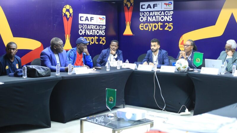 سيتي كلوب تضع اللمسات النهائية لإقامة مباراة مصر وغانا بأمم أفريقيا للشباب بإستاد السويس