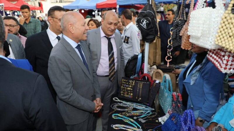محافظ القاهرة معرض  “اهلًا بالعيد ” بمجمع السوق الحضاري بالحي العاشر بمدينة نصر