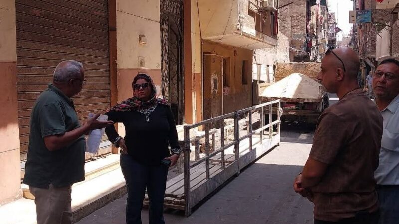 رئيس حى الأميرية تقرر ايقاف اعمال تشطيبات بدون تصريح