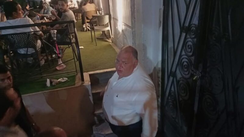 رئيس حى مصر الجديدة يتابع ايقاف اعمال بدون تصريح