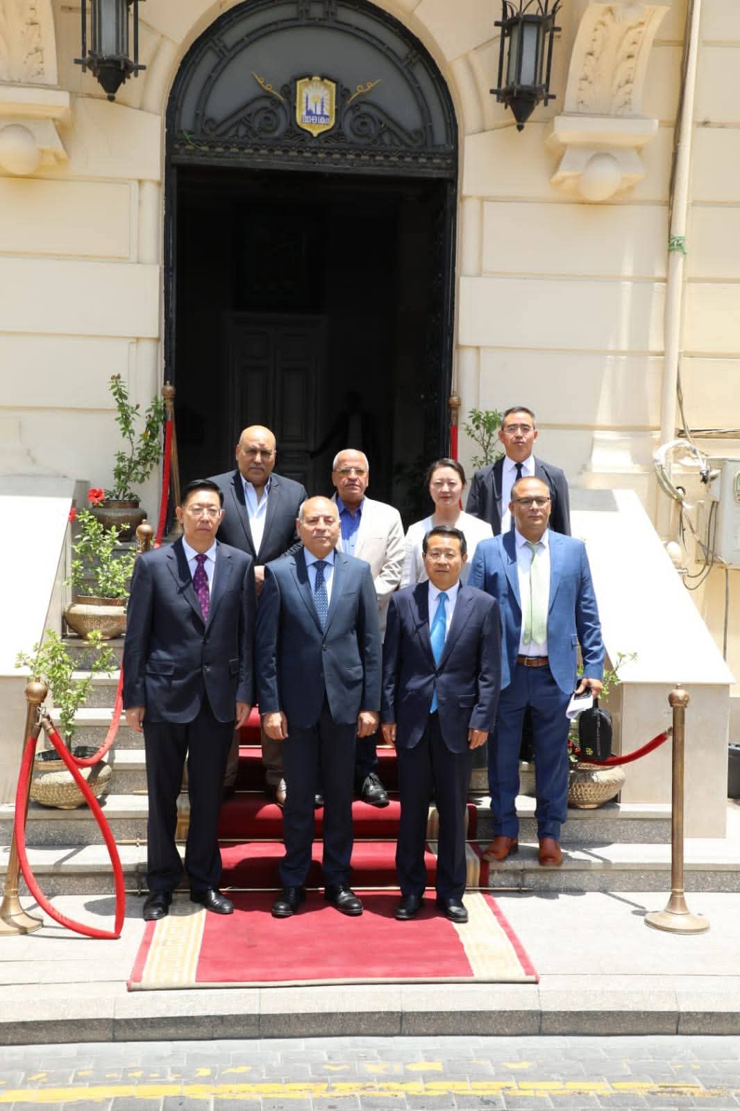 محافظ القاهرة يستقبل وفدًا رفيع المستوى من مقاطعة شنشي الصينية