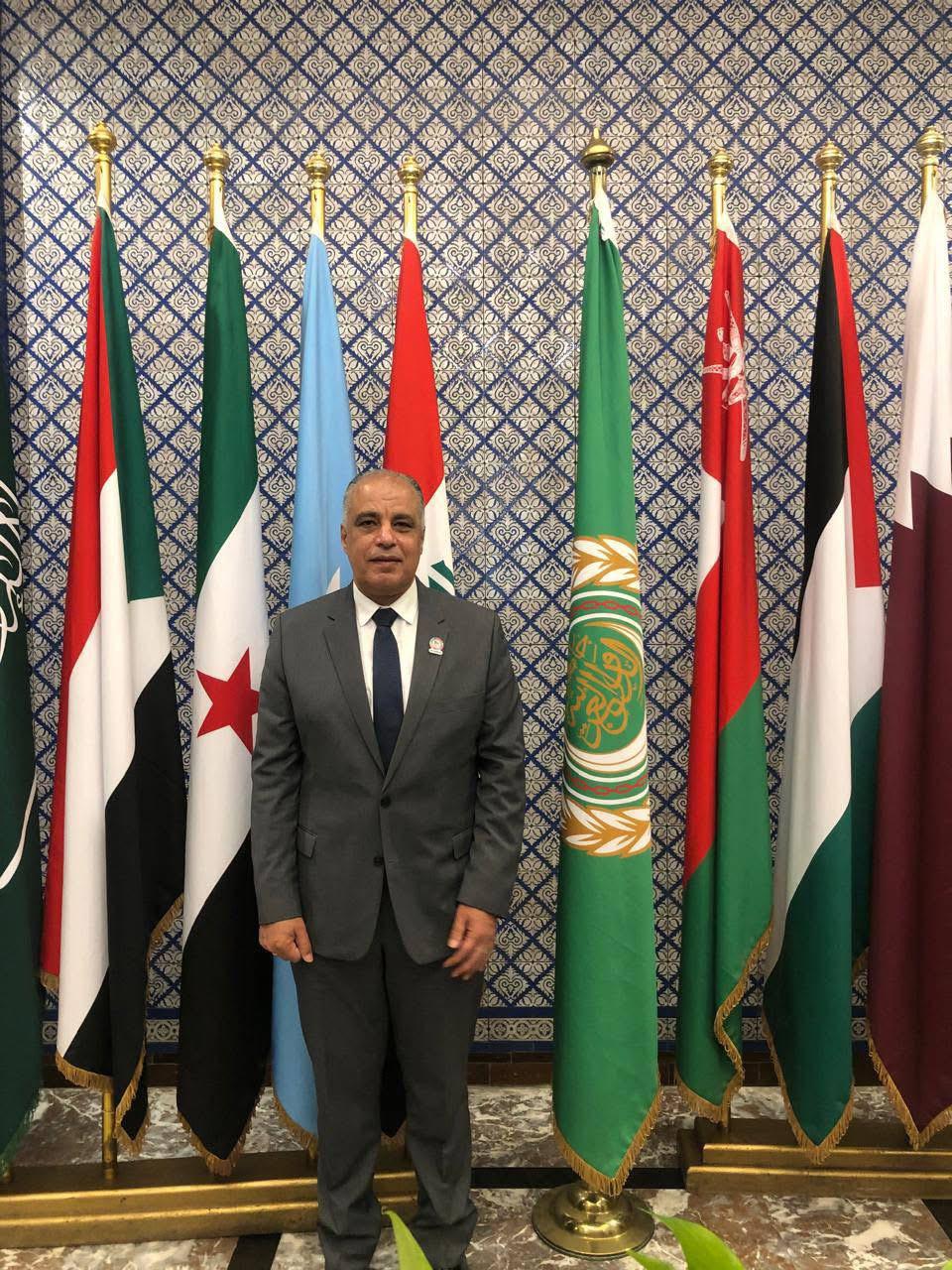 عزوز يشارك في فعاليات النسخة الثالثة للمؤتمر الدولي للمناخ والبيئة بجامعة الدول العربية