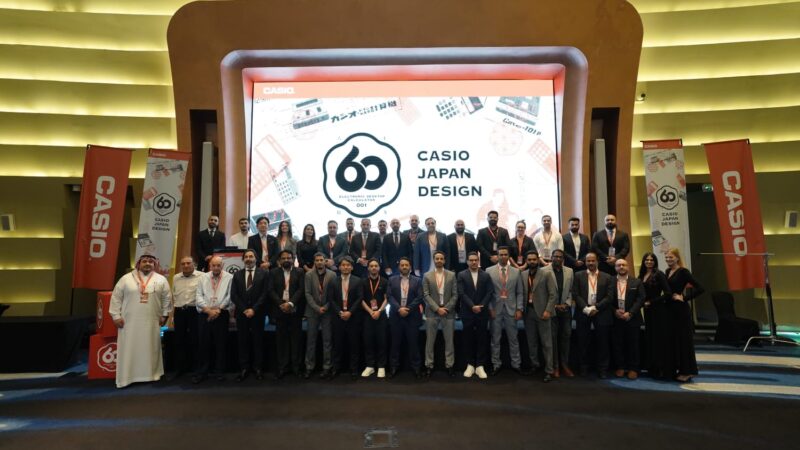 كاسيو الشرق الأوسط وأفريقيا تحتفي بستة عقود من الريادة في عالم الآلات الحاسبة