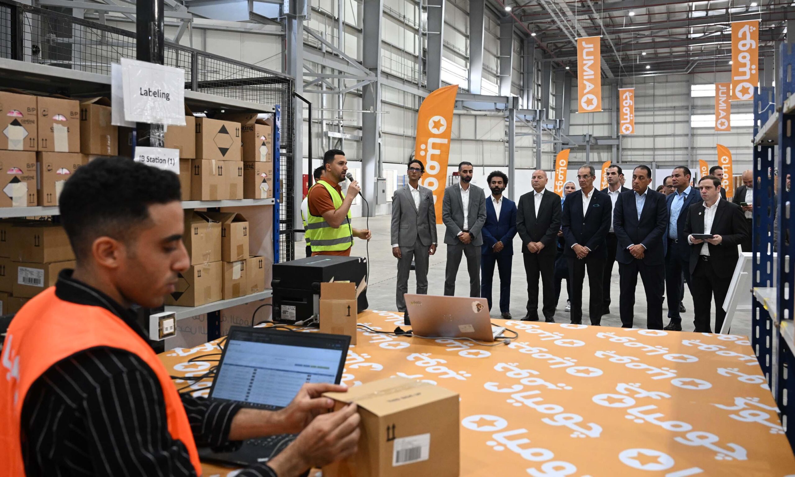 رئيس مجلس الوزراء يشهد افتتاح أكبر مستودع لشركة جوميا مصر والمُصمم بأحدث التقنيات