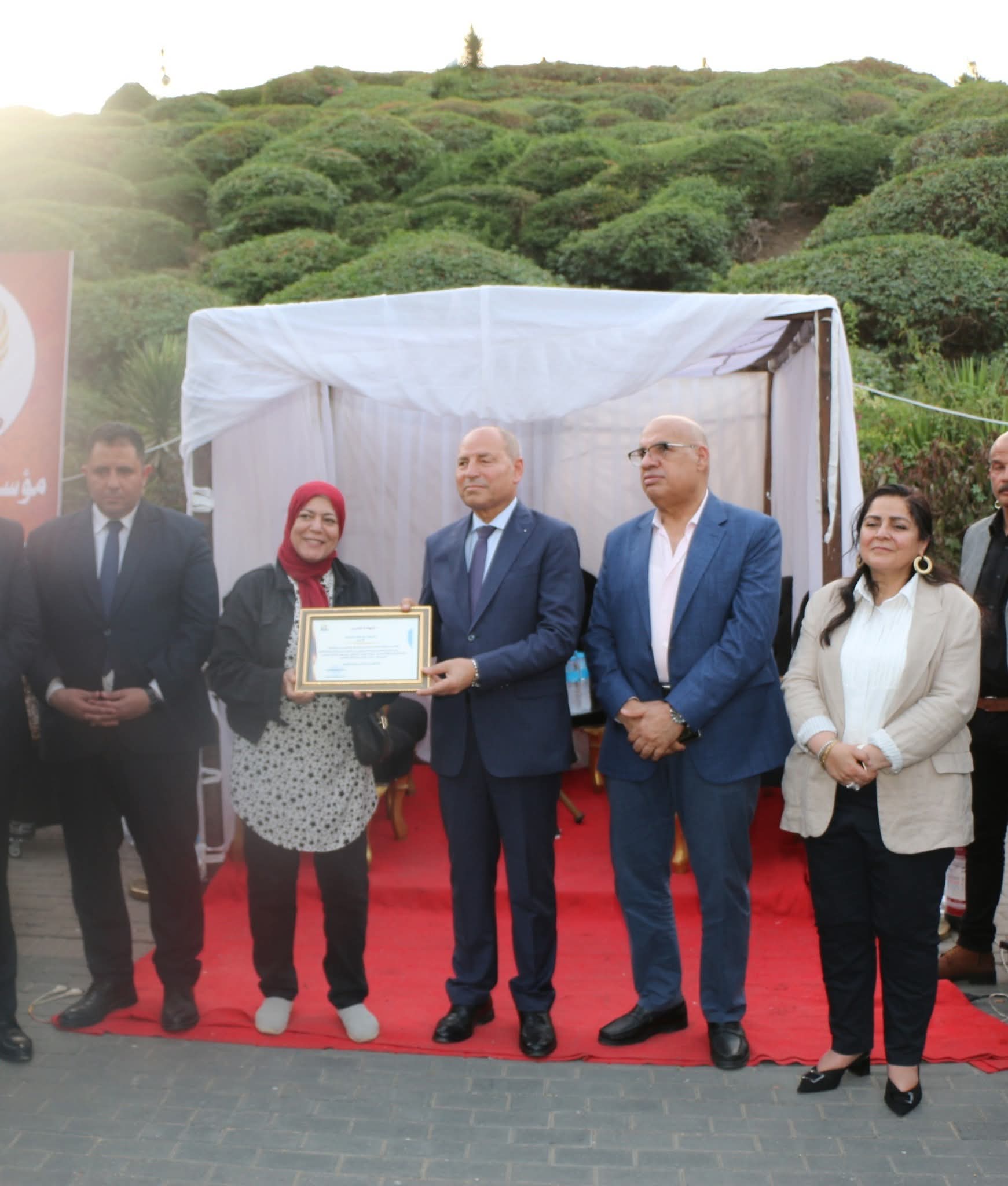 محافظ القاهرة يفتتح معرض ” بازار القاهرة السادس” بحديقة الأزهر