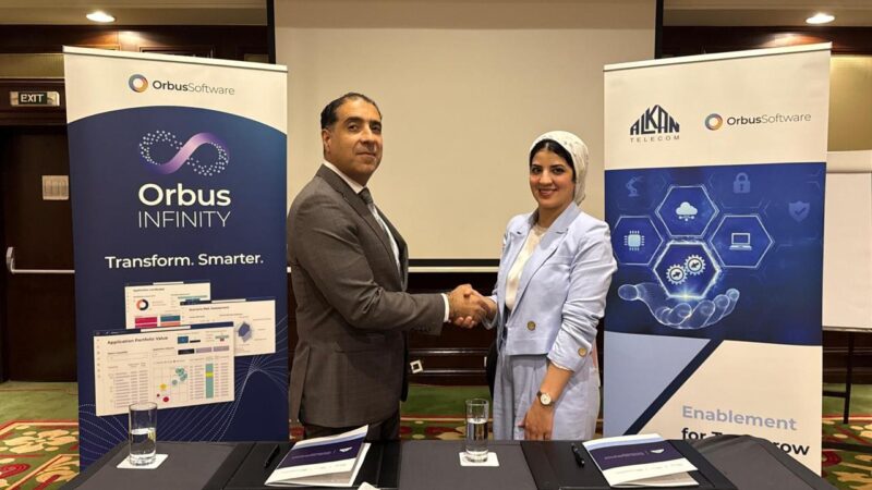 «ألكان تليكوم» توقع شراكة استراتيجية مع Orbus Software لتسريع التحول المؤسسي في السوق المصرية