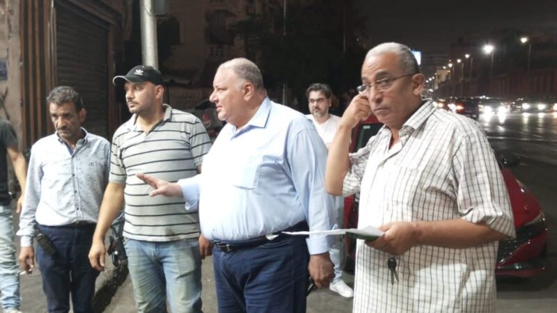 رئيس حى مصر الجديدة : رفع اشغالات ش المقريزى على محيط المقار الانتخابية بالحي