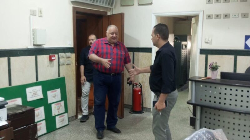 رئيس حى مصر الجديدة يتابع سير تطبيق قانون التصالح