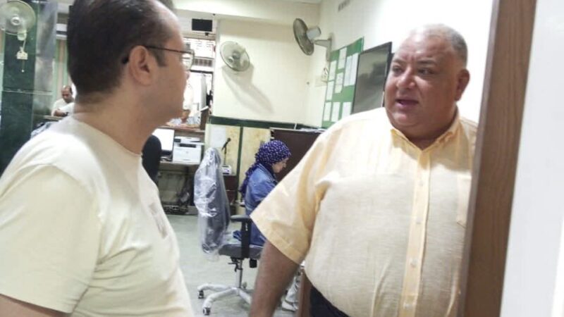 رئيس حى مصر الجديدة يتابع سير الأعمال لإدارة الأسواق