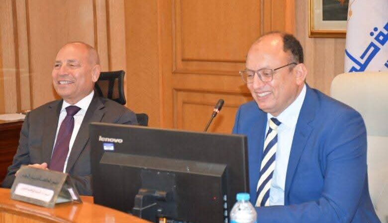 محافظ القاهرة يشهد انعقاد مجلس جامعة حلوان