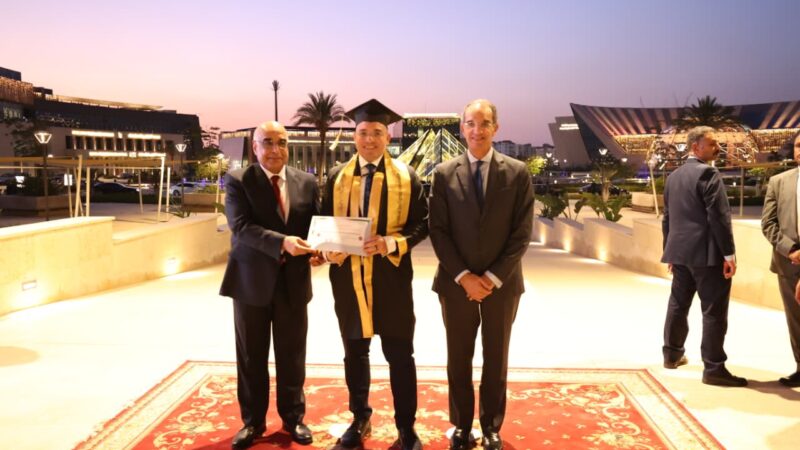 وزيرا الاتصالات والعدل يشهدان احتفالية المعهد القومى للاتصالات NTI بتخريج دفعة جديدة من برنامج “سفراء الذكاء الاصطناعى – دفعة هيئة قضايا الدولة”
