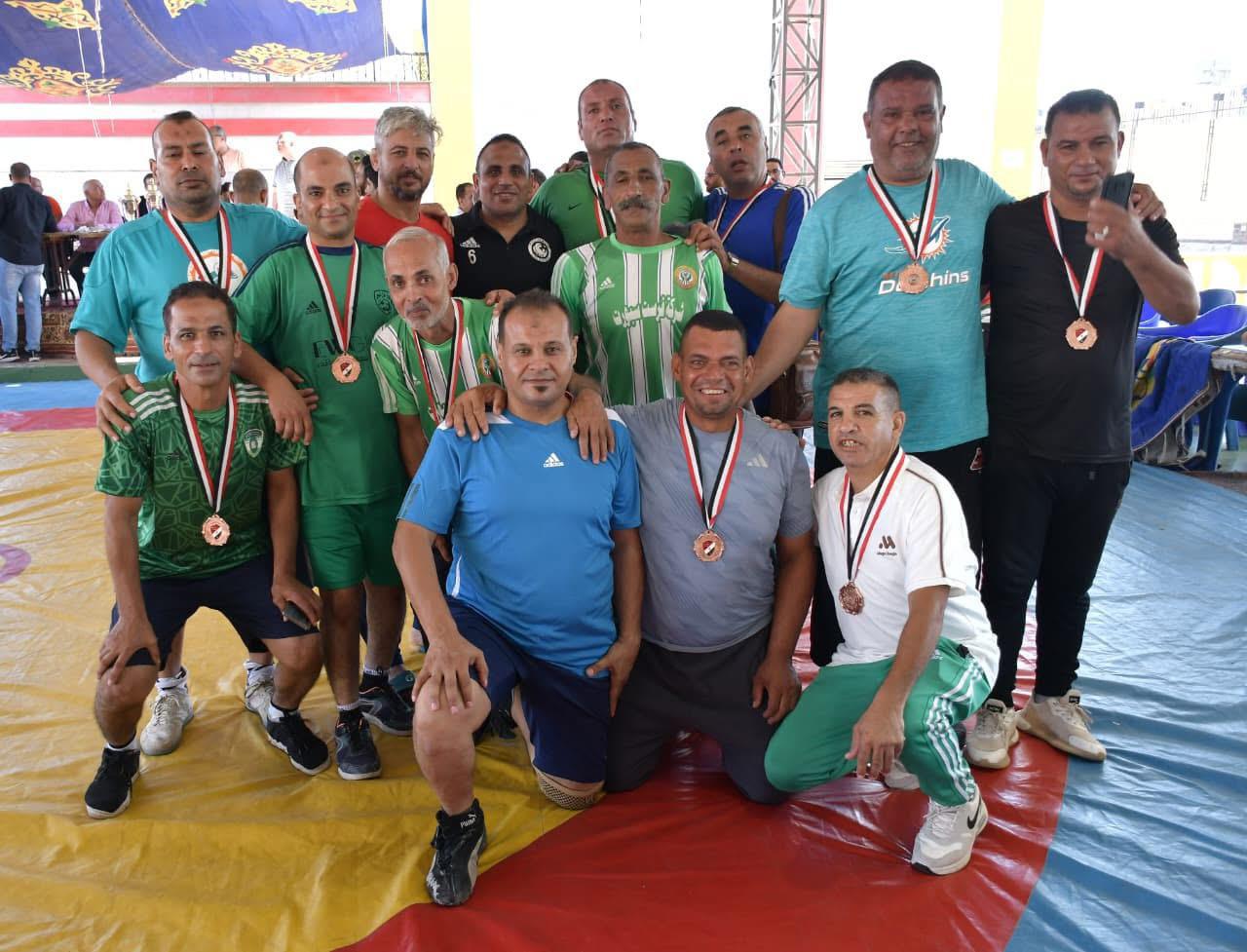 برعاية رئيس الوزراء.. الأبطال يتألقون في ختام المصارعة والطائرة ببطولة الشركات ببورسعيد