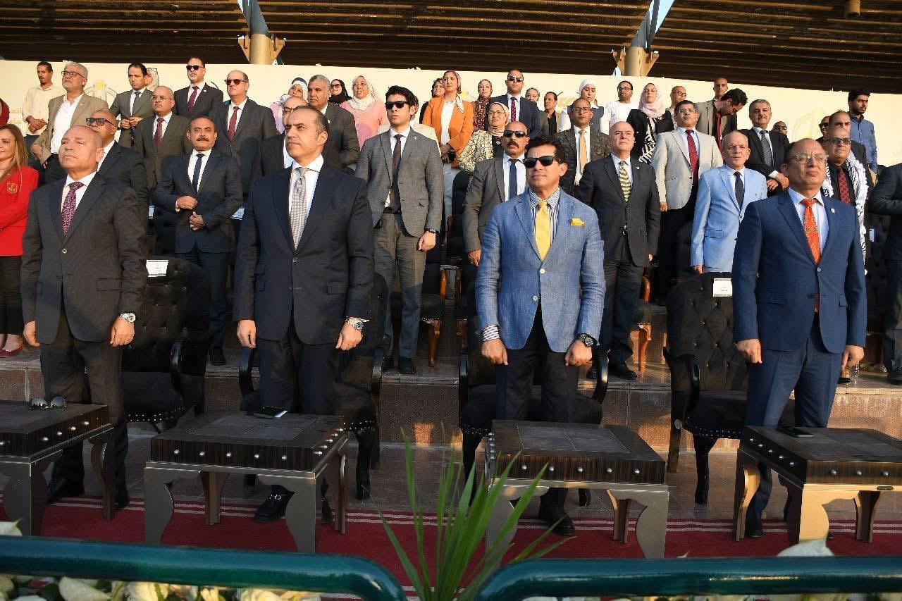 أسرة “طلاب من أجل مصر” بجامعة حلوان تنظم احتفالية كبرى لاستقبال الطلاب للعام الدراسي 2025 / 2026