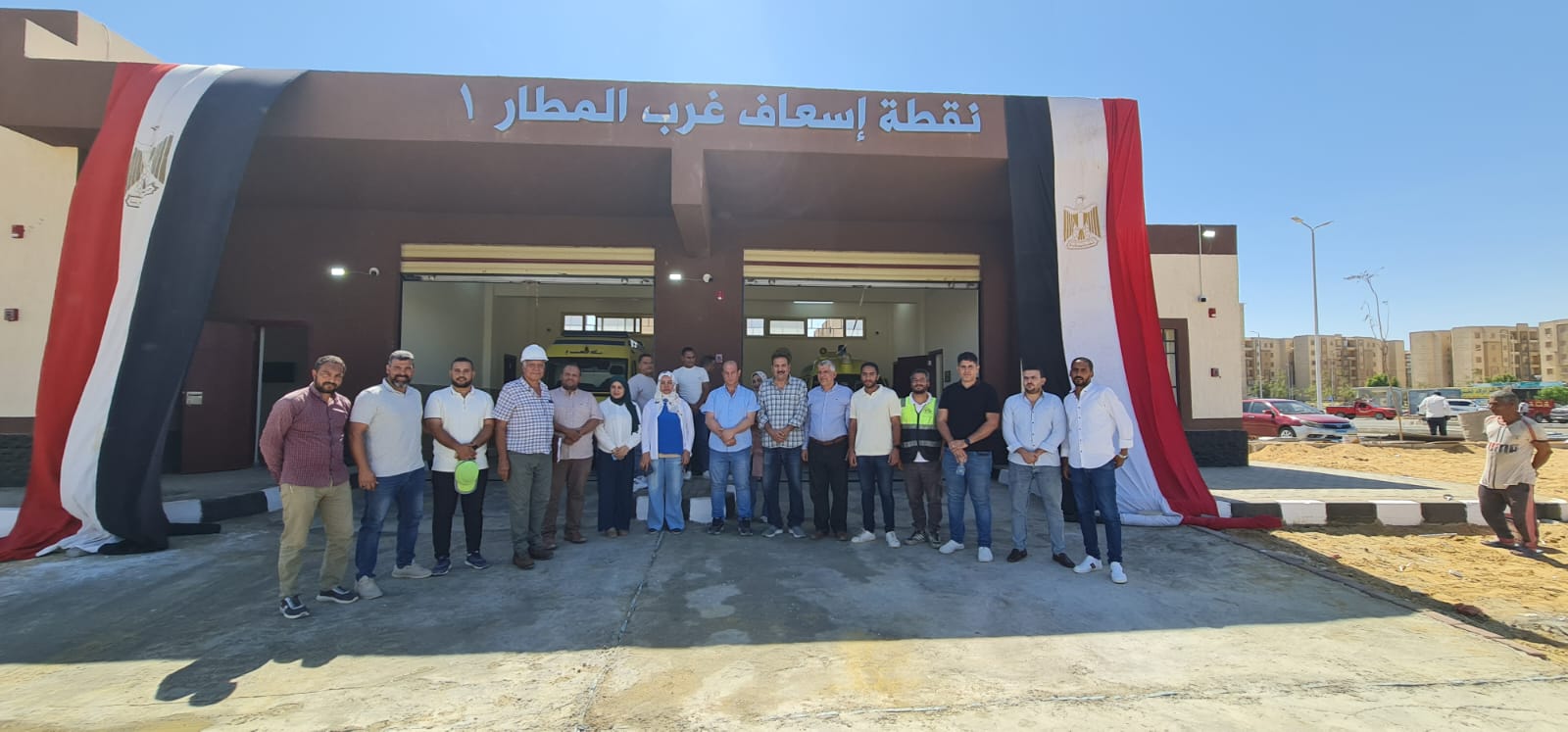 نقطة إسعاف «غرب المطار» بأكتوبر الجديدة تدخل الخدمة الفورية لتعزيز الرعاية الصحية