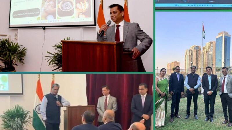 سفارة الهند بمصر تحتفل بيوم ( الإيورفيدا ) للكشف عن دور الطب التكميلي في الرعاية الصحية