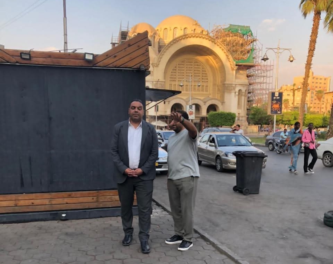 رئيس حى مصر الجديدة يقود حملة  للتعامل مع شكوى من قاطني ش الاهرام