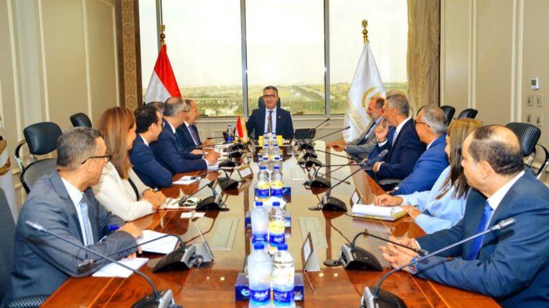 وزير التموين يلتقي الرئيس التنفيذي للقطاع المؤسسي بشركة “إي أند مصر” لبحث سبل التعاون