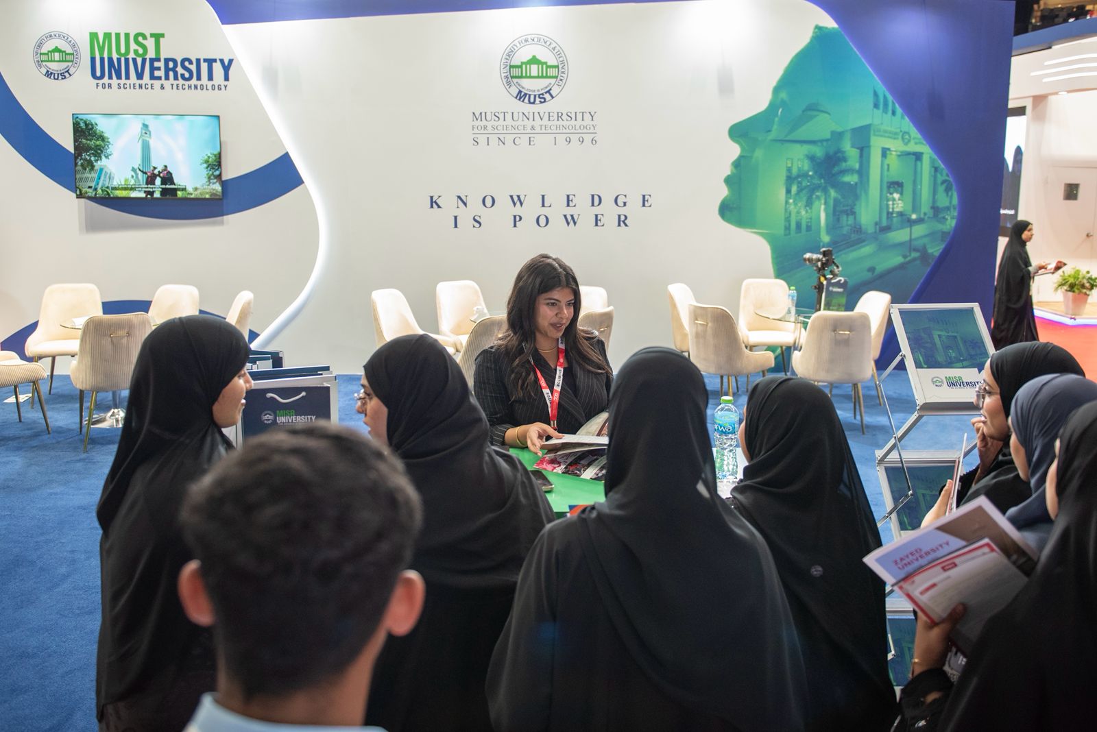 جامعة مصر للعلوم والتكنولوجيا شريك استراتيجي في معرض الخليج للتدريب والتعليم 2025