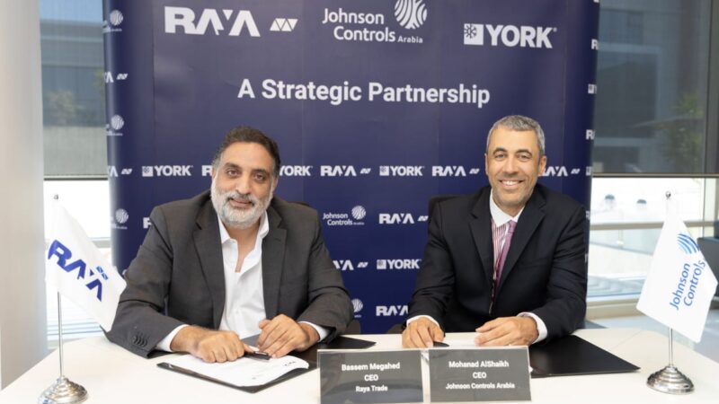شراكة استراتيجية بين راية للإلكترونيات وجونسون كنترولز العربية لتقديم أنظمة “يورك” للقطاع العقاري في مصر
