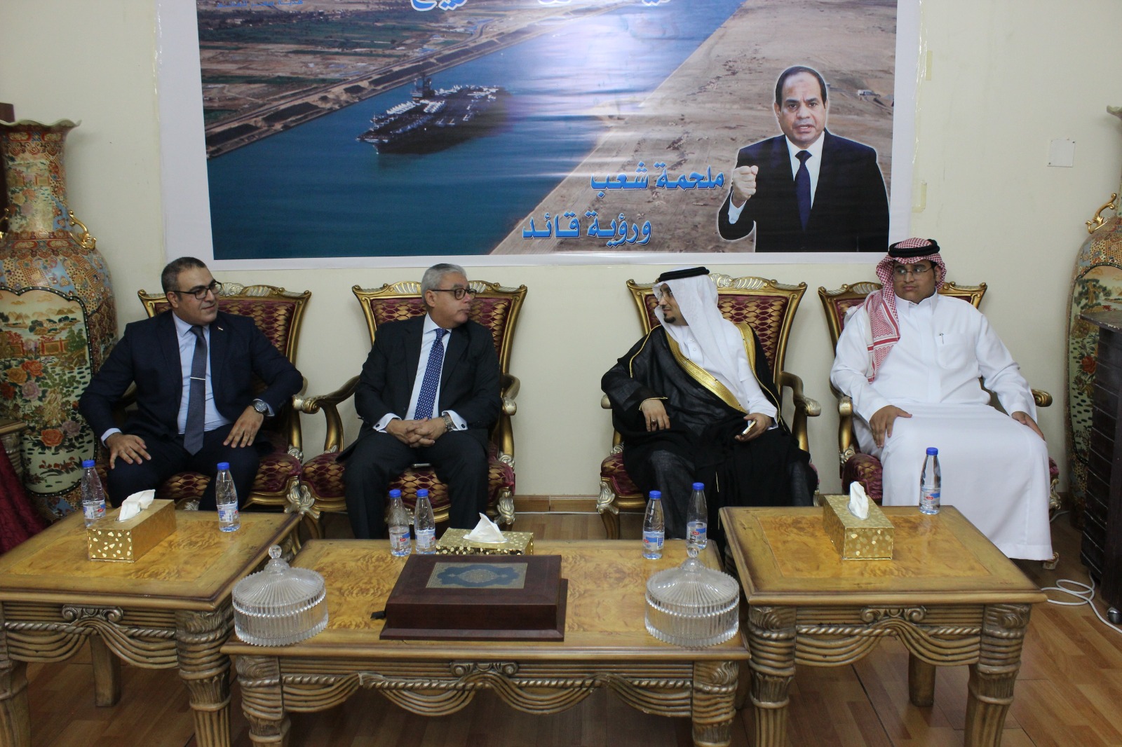 المكتب الثقافي التعليمي المصري بالرياض  يناقش تاريخ العلاقات الثقافية بين مصر والسعودية