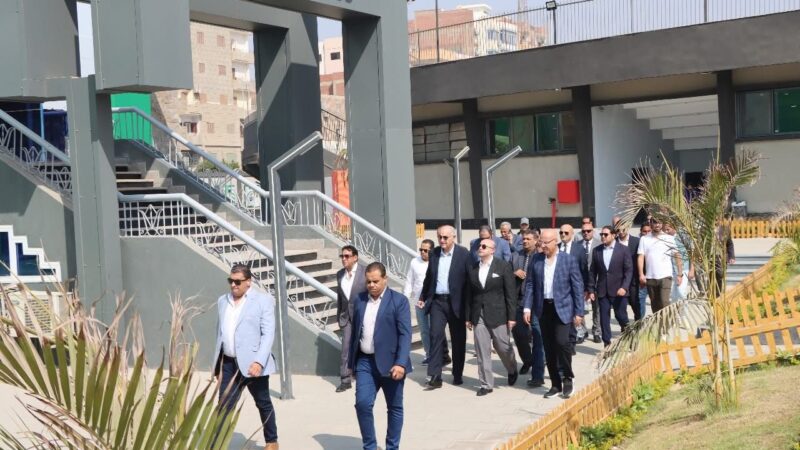 محافظ بني سويف يتفقد أعمال المرحلة الثانية بنادي سيتي كلوب ويشيد بالمنشآت