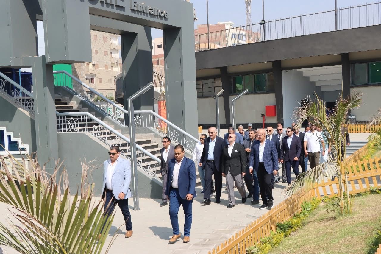 محافظ بني سويف يتفقد أعمال المرحلة الثانية بنادي سيتي كلوب ويشيد بالمنشآت