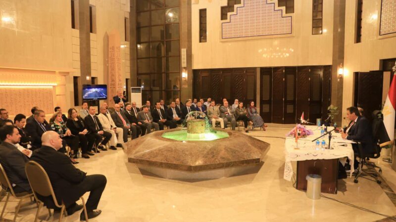 السفير حداد الجوهري يلتقي رموز وممثلي الجالية المصرية في المملكة العربية السعودية