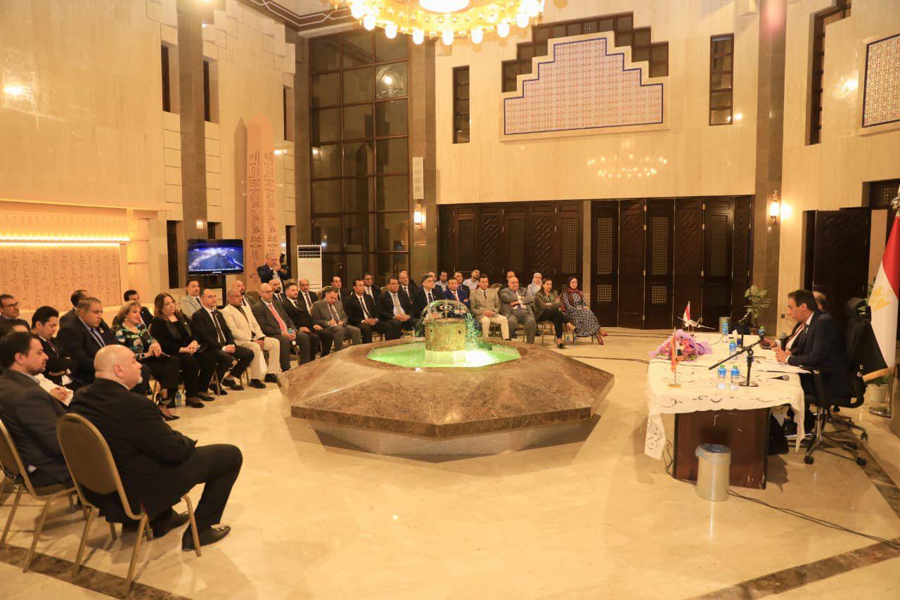 السفير حداد الجوهري يلتقي رموز وممثلي الجالية المصرية في المملكة العربية السعودية