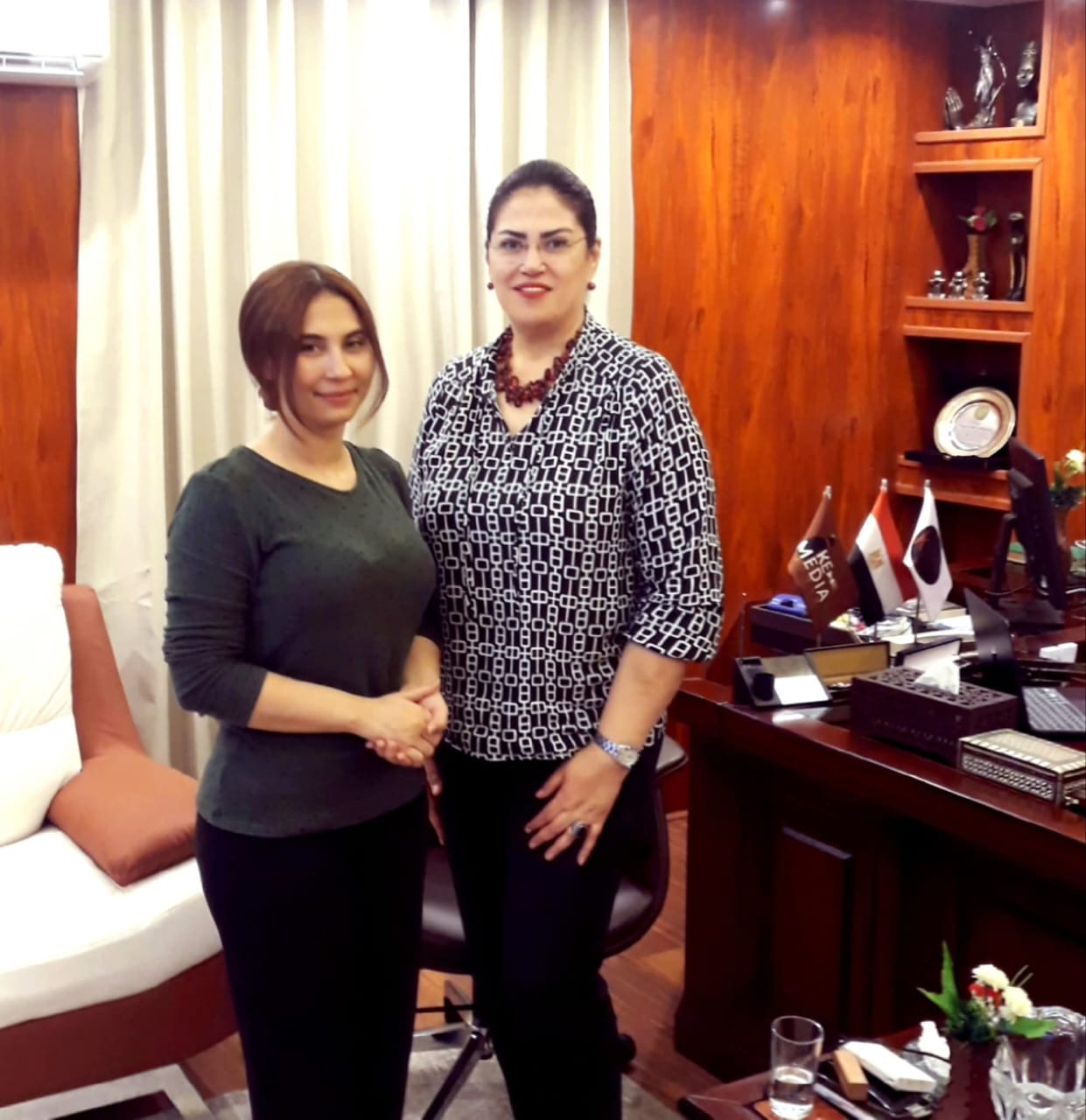 اختيار الإعلامية الكبيرة معتزة مهابة رئيسًا لمركز الكوادر الإعلامية لشركة باستيت كِميديا، و قصواء الخلالي تؤكد: قامة وسيرة ذاتية مشرفة