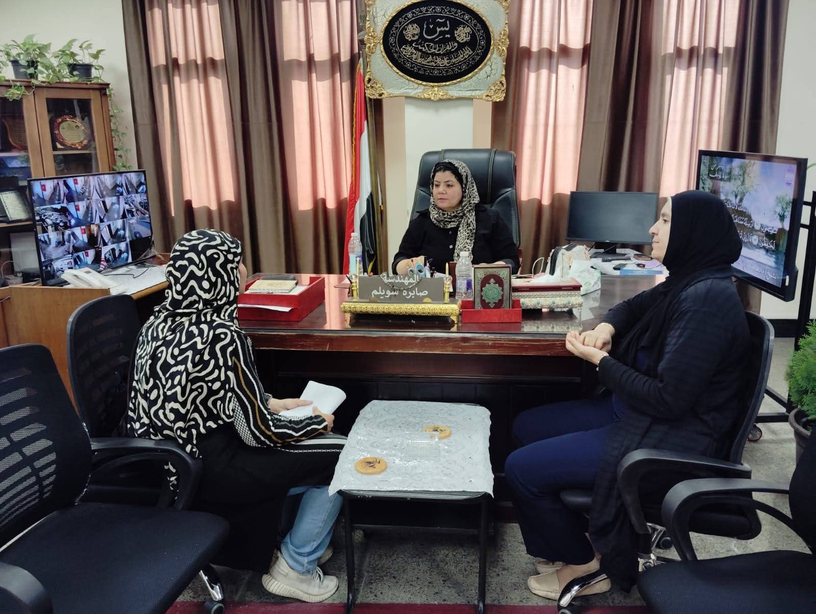 رئيس حي الأميرية توجه بضرورة التواصل مع المواطنين للمشاركة والنهوض والارتقاء بالحي