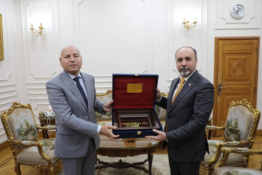 محافظ القاهرة يستقبل محافظ بغداد والوفد المرافق له