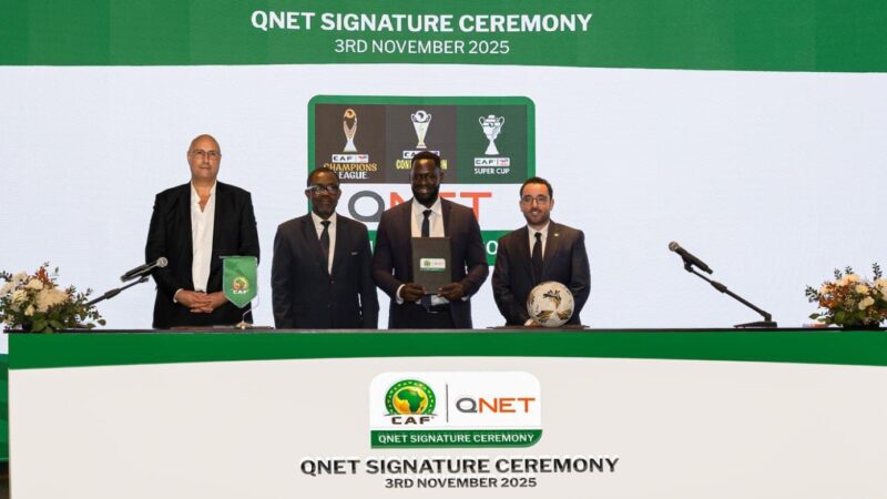 الاتحاد الإفريقي لكرة القدم وشركة كيونت يجددان شراكتهما لموسم 2025/2026 من مسابقات الأندية