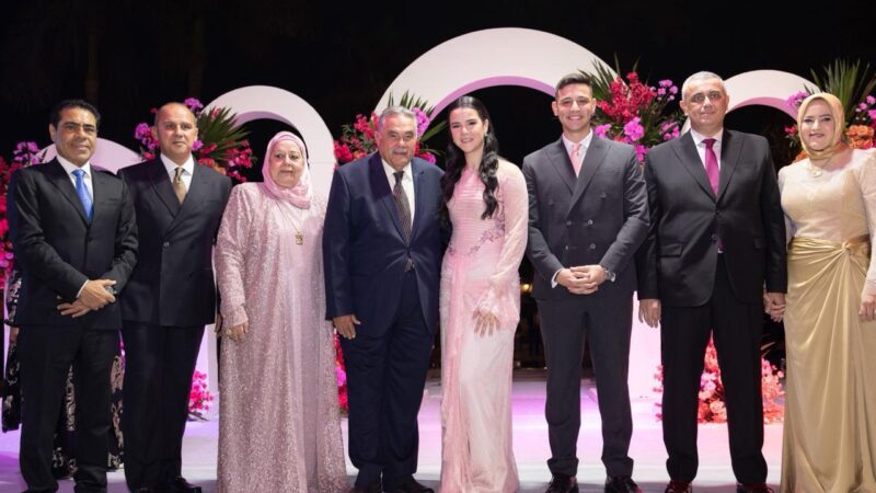 مرجان يحتفل بخطوبة ابنته وسط حضور رفيع المستوى