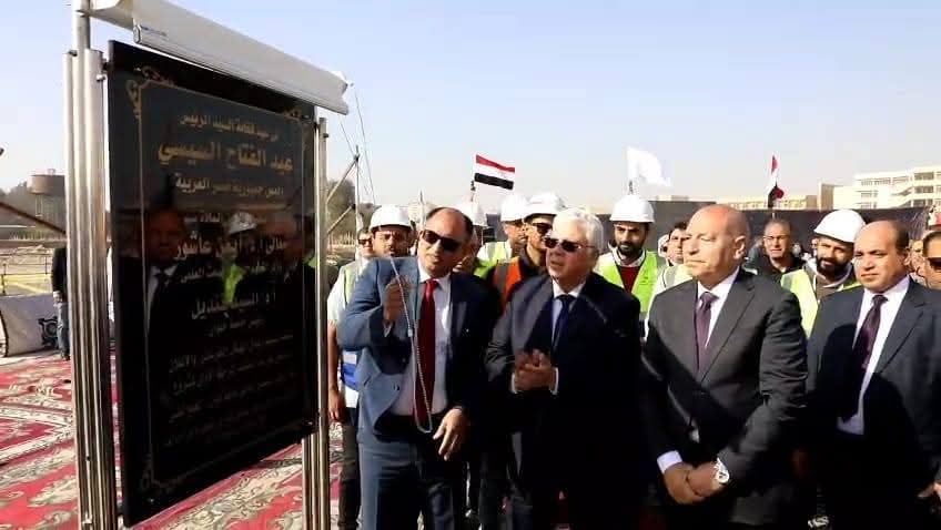 محافظ القاهرة يعلن تبرع المحافظة بمبلغ ٥٠ مليون جنيه على مراحل مساهمًة فى انشاء المجمع الطبي لجامعة حلوان