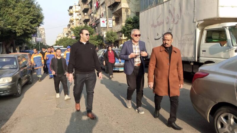 رئيس حي مصر الجديدة يوجه بحملة مكبرة لازالة الاشغالات