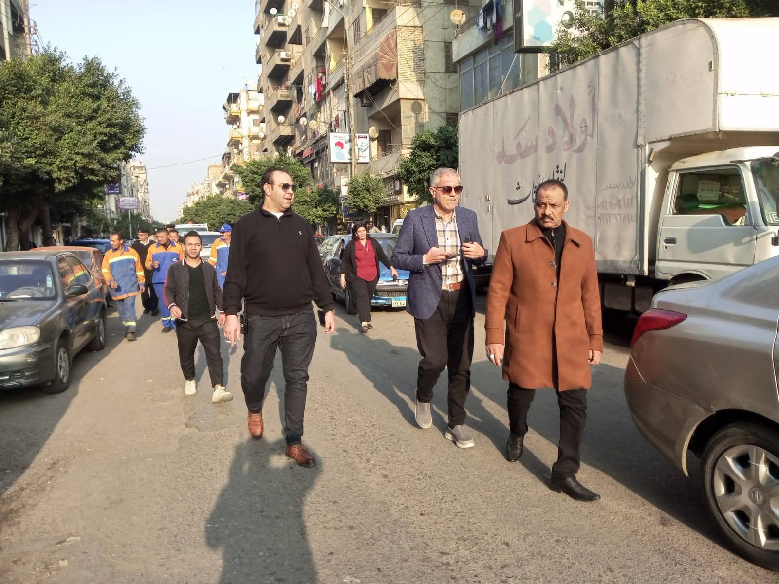 رئيس حي مصر الجديدة يوجه بحملة مكبرة لازالة الاشغالات