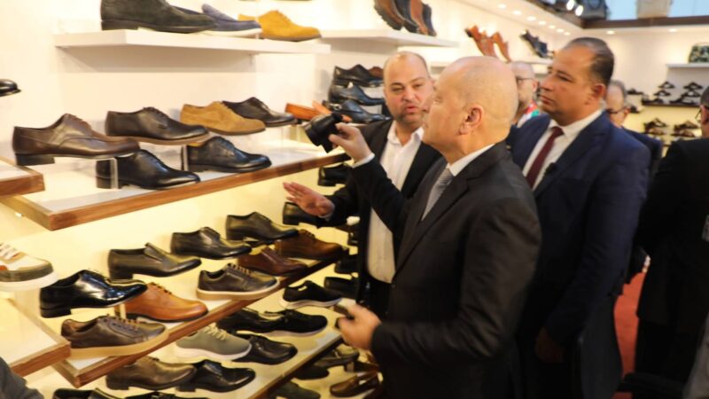 محافظ القاهرة يشهد افتتاح فعاليات الدورة ال٢٠ من معرض القاهرة الدولي للجلود