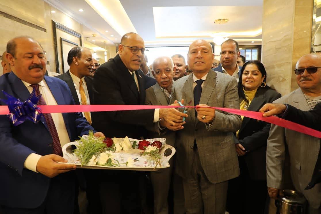 محافظ القاهرة يفتتح المقر الجديد للنقابة العامة للعاملين بالنقل البرى بمدينة نصر