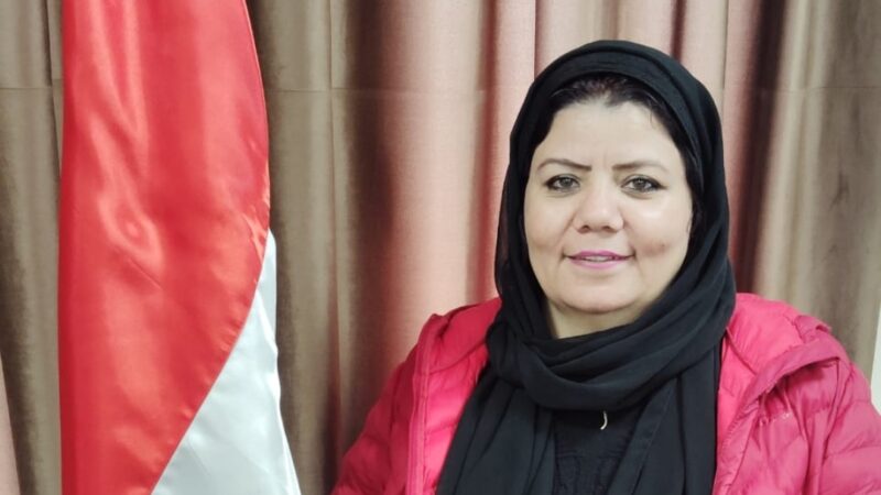 صابرة سويلم تهنىء الرئيس وشركاء الوطن بعيد الميلاد المجيد