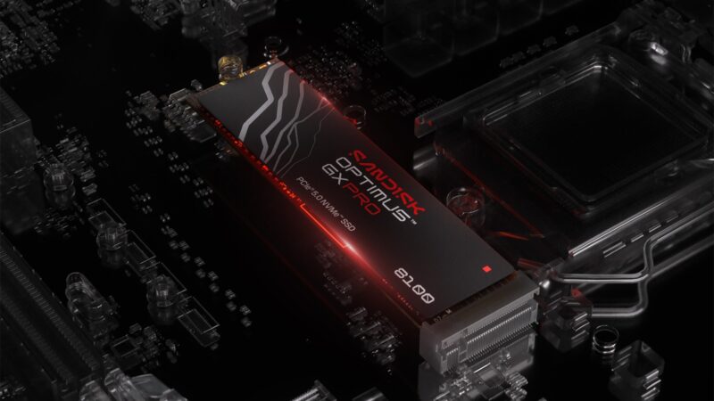 سانديسك تكشف عن العلامة التجارية الجديدة لمحركات الأقراص الصلبة SANDISK Optimus™