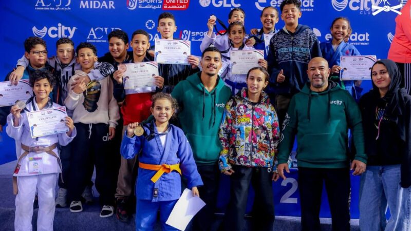 ناشئو سيتي كلوب يحصدون  17 ميدالية في بطولة الغردقة الدولية للجودو