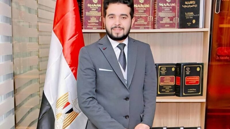 المستشار محمد نصر الله المحامي يفتتح مكتب جديد الجنايات بمدن القناة